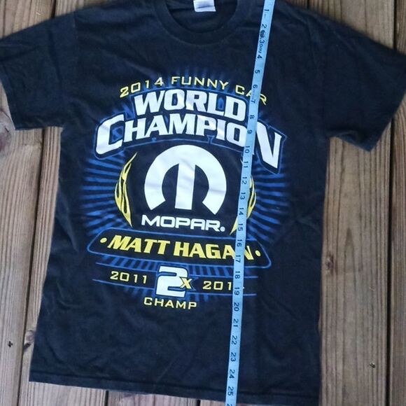 Gildan men's vintage drag racing t shirt size S - Picture 8 of 12